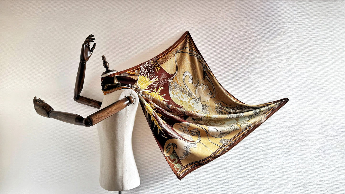 Mobius dragons scarf