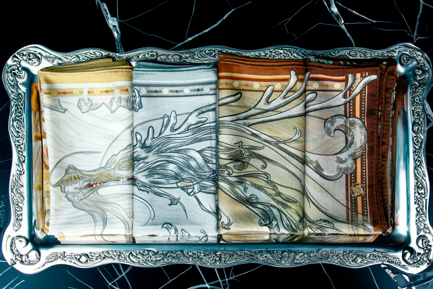 Mobius dragons scarf